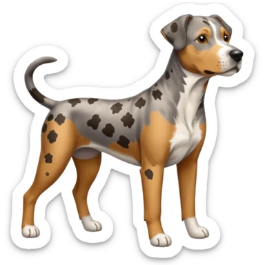 Catahoula dog sticker