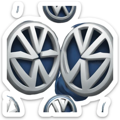 Logo-Volkswagen sticker