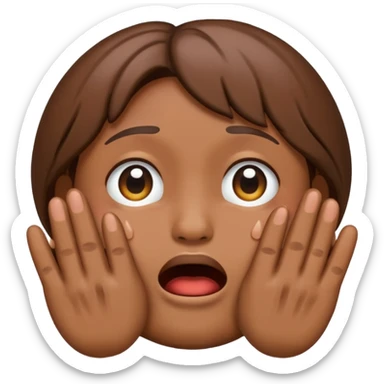 i want an emoji like this one 🫂 to be crying sticker