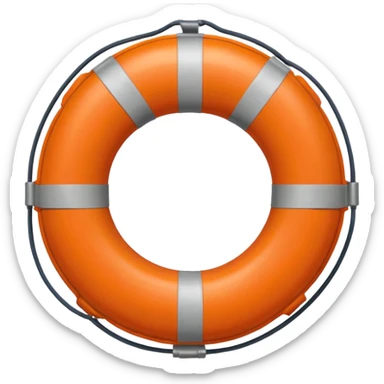 life preserver sticker