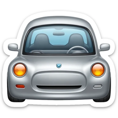 car door opened and nothing else is seen  sticker