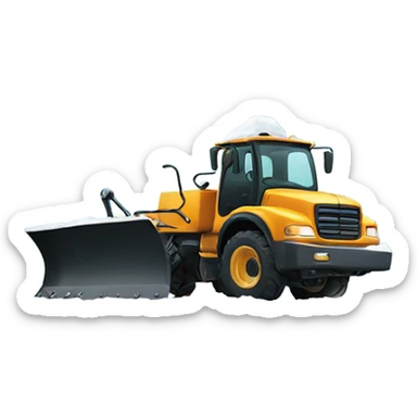 Snowplow sticker