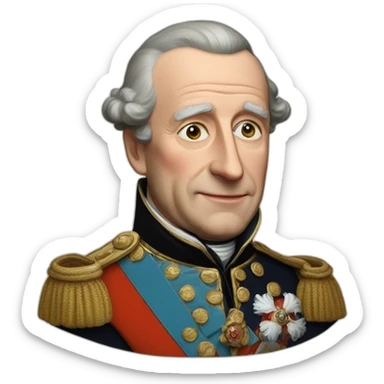 Charles iii sticker