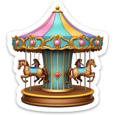 Carousel sticker