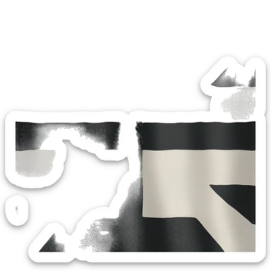 prussia flag sticker