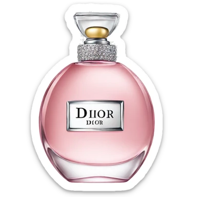 Dior perfume sticker