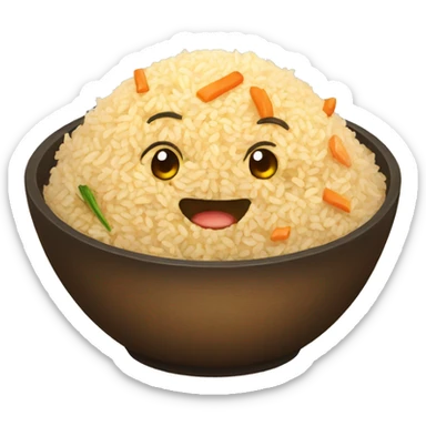 fried rice sticker