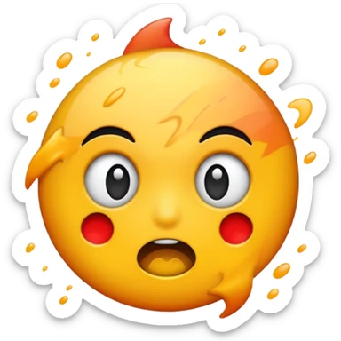 Shocking Image sticker