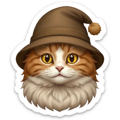 кот в шляпе sticker