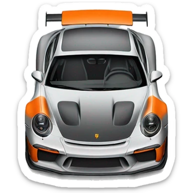 porsche 911 992 gt3 rs sticker