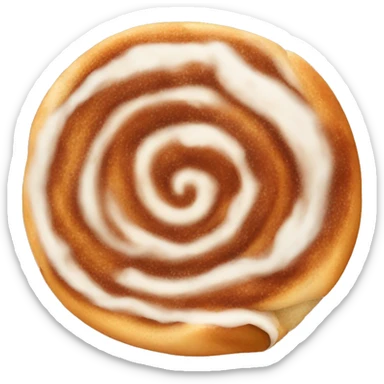Cinnamon roll sticker