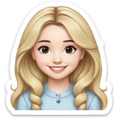 sabrina carpenter blonde emoji sticker