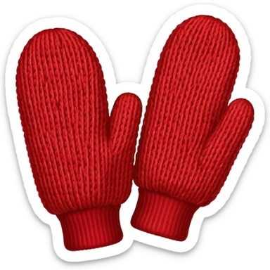 mitten sticker