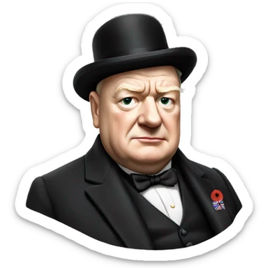 Churchill sticker