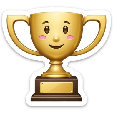 u took all the words off the bottom. y did u take Participation Trophy off the base sticker