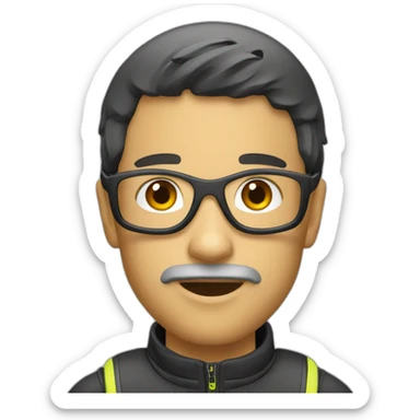 Pilote de bmx race sticker