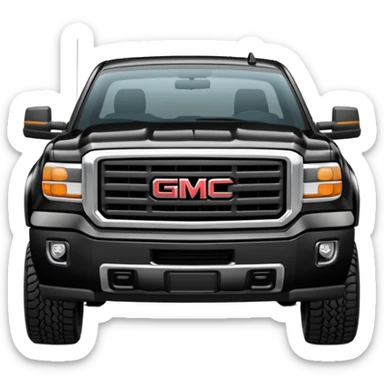 GMC sierra 2500hd truck sticker