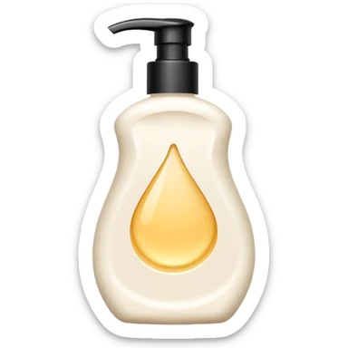Body lotion / Body cream sticker
