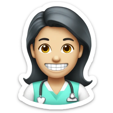 dental hygienist  sticker
