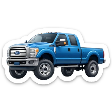 Ford Super Duty truck sticker