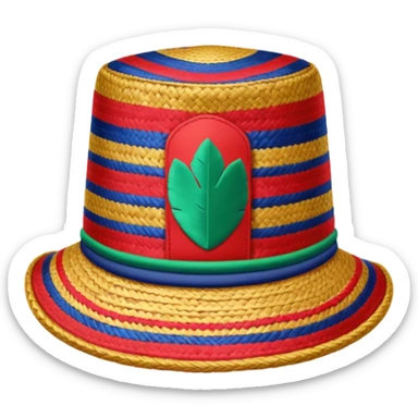 a nigerian hat sticker