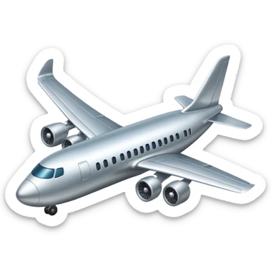 Airplane sticker