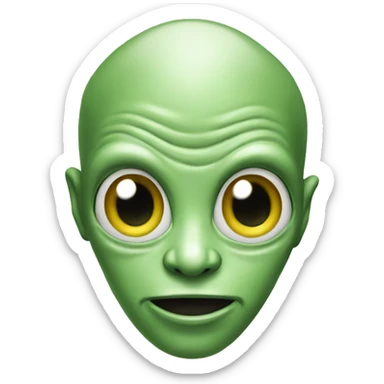Alien sticker