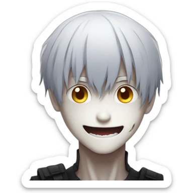 ken kaneki ghoul sticker