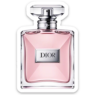 Dior parfum pink pastel sticker