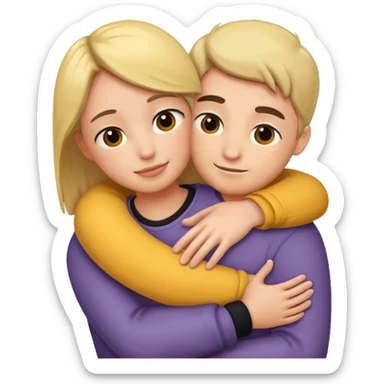Hug sticker