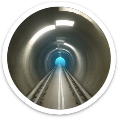 lana del rey did you know that there's a tunnel under ocean blvd sticker