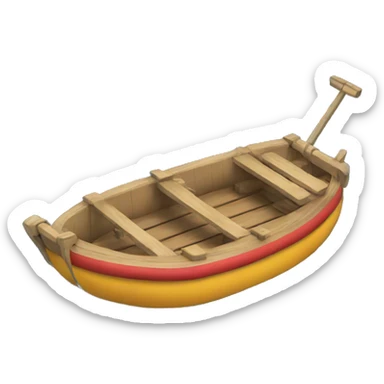 boat raft sticker