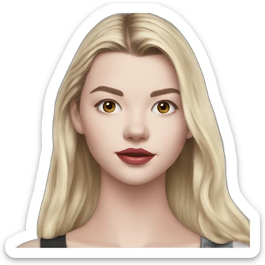 Anya taylor joy sticker