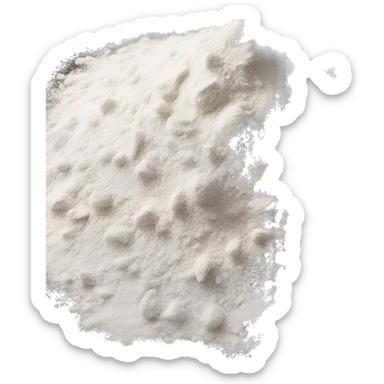 pile of white dust sticker