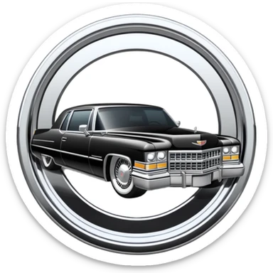 Cadillac slab sticker