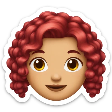 Cherry cola hair sticker