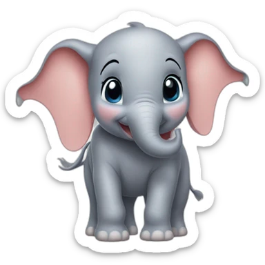 Dumbo Disney sticker