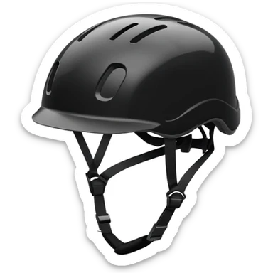 A bike helmet  sticker