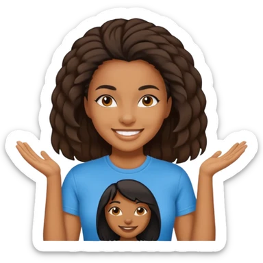 Black girl pantera sticker