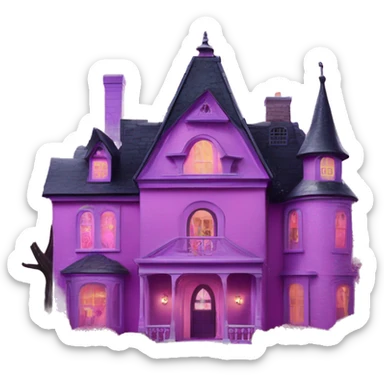 barbie’s haunted dream house  sticker