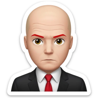 agent 47 sticker