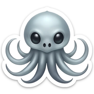 Ghastly-Fakémon-hybrid-creature (full body)  sticker