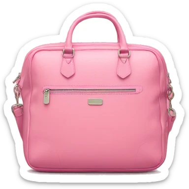 Bag pink sticker