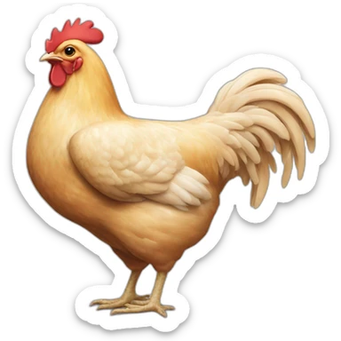 chicken minced sticker
