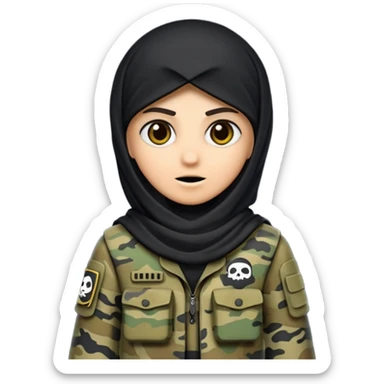 Bir cod ghostun elinde  silah olsun sticker