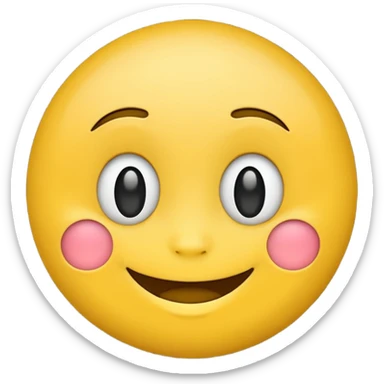 Smile emoji sticker