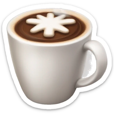 Hot coco sticker