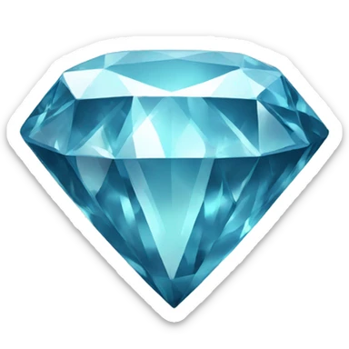 Diamond gemstone  sticker