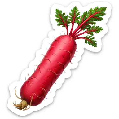 red horseradish sticker