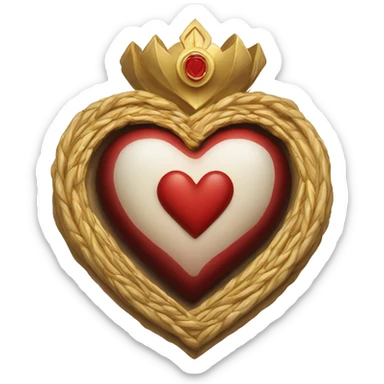 sacred heart sticker